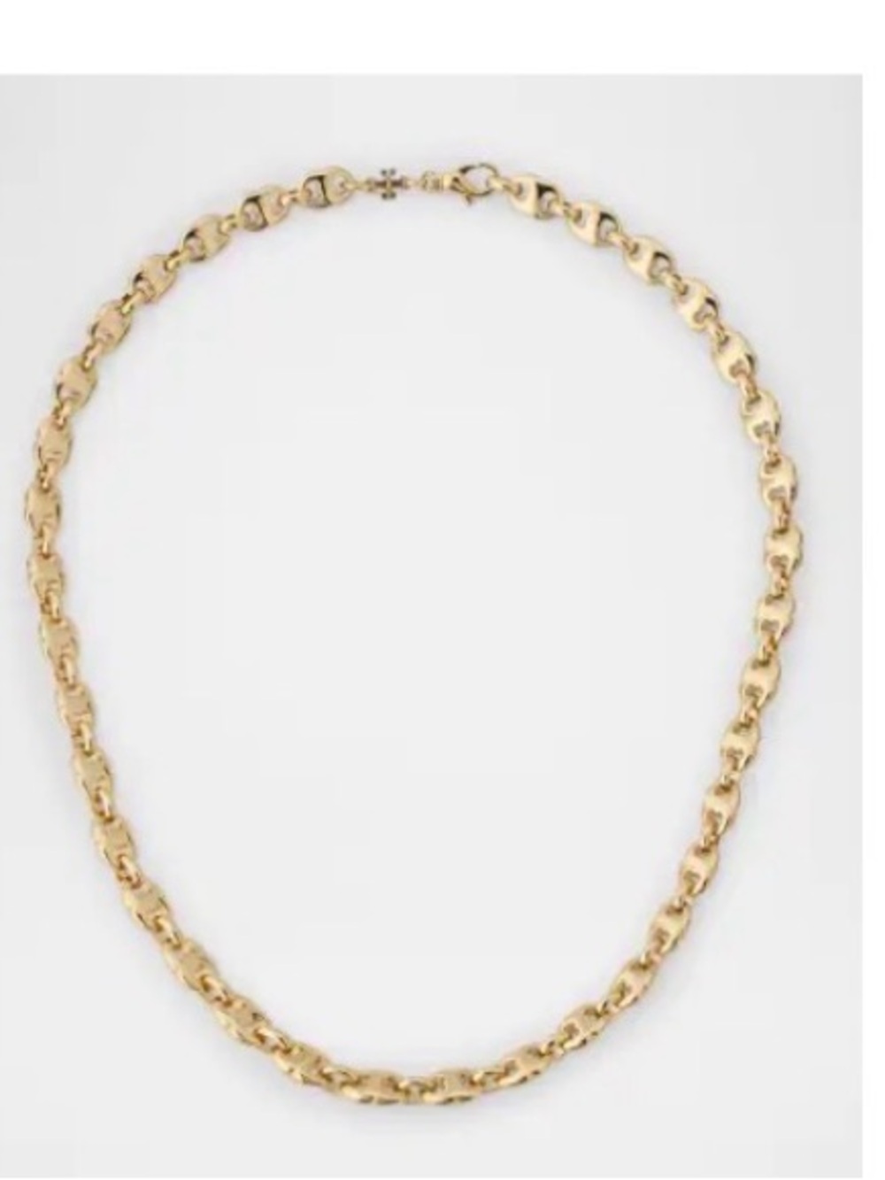 Tory Burch Polished Gold Link Necklace